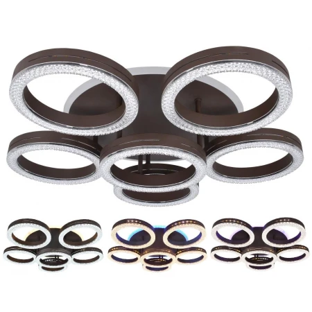 Светодиодная люстра M19667/5+1+1 COF 140W Светодиодная люстра M19667/5+1+1 COF 140W