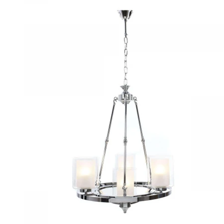 Подвесная люстра Lumina Deco Santini LDP 1220-4 CHR+WT