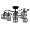 Люстра SF4011/8C-BK-AB TEOLO Люстра SF4011/8C-BK-AB TEOLO