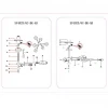 Люстра SF4023/6C-BK-AB TIENE