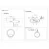 Бра SF7013/1WS-WT ОФЕЛИ