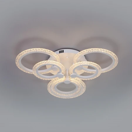 Потолочный светильник с пультом управления Eurosvet 90226/6 белый