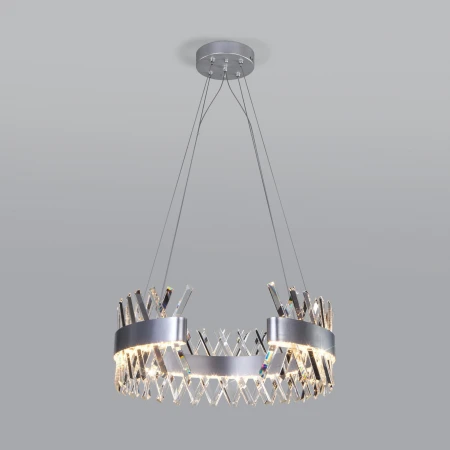 Подвесная светодиодная люстра с хрусталем Bogate's 432/1 Strotskis