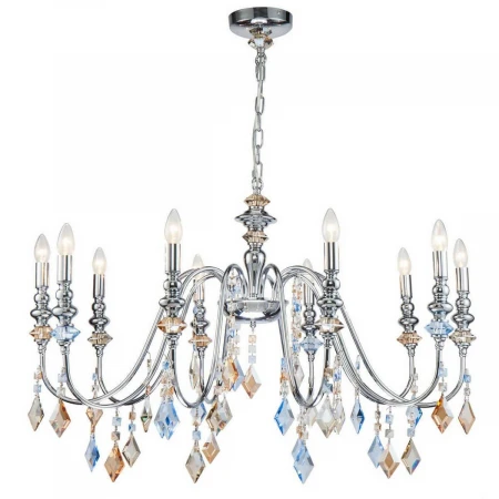 Подвесная люстра Lucia Tucci Maya 4450.10 Chrome