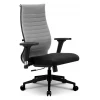 Компьютерное кресло Комплект 19/2D, светло-серый, черный, ткань