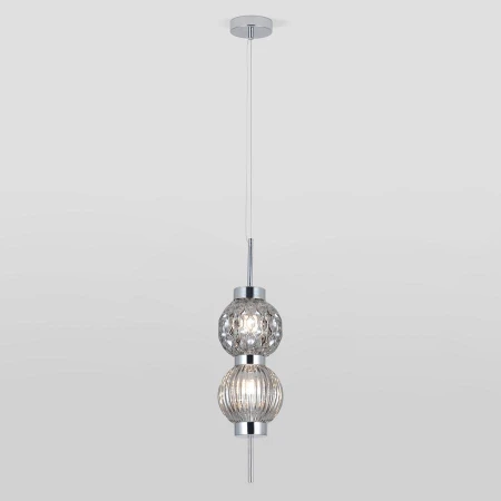 Светильник Eurosvet 50186/2 хром Plaza
