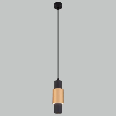 Светильник Eurosvet 50204/1 LED черный/матовое золото Bento
