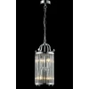 Подвесная люстра Crystal Lux Tadeo SP4 D200 Chrome/Transparente
