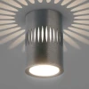 Потолочный светодиодный светильник Elektrostandard DLS026 7W 4200К графит 4690389169786