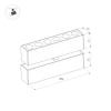 Трековый светодиодный светильник Arlight Mag-Dots-Fold-25-S200-6W Day4000 033725