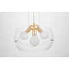 Подвесная люстра Lumina Deco Globo LDP 6018-400 PR+F.GD