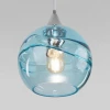 Подвесной светильник Eurosvet Lotus 50221/1 голубой Подвесной светильник Eurosvet Lotus 50221/1 голубой