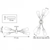 Настенно-потолочный светильник Lightstar Crotone 690643