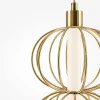 Подвесной светодиодный светильник Maytoni Golden Cage MOD216PL-L10G3K Подвесной светодиодный светильник Maytoni Golden Cage MOD216PL-L10G3K