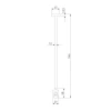 Декоративная стойка с вводом питания Elektrostandard Esthetic Magnetic 85147/00 a065443