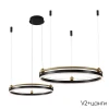Подвесной светодиодный светильник Crystal Lux Fernando SP123W Led Black/Gold