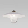 Подвесной светильник Eurosvet Kamari 50259/1 белый/прозрачный Подвесной светильник Eurosvet Kamari 50259/1 белый/прозрачный