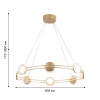 Подвесная светодиодная люстра Favourite Yo-yo 4334-8P Подвесная светодиодная люстра Favourite Yo-yo 4334-8P