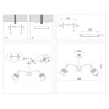 Потолочная люстра Ambrella light Traditional Modern Losk TR4741