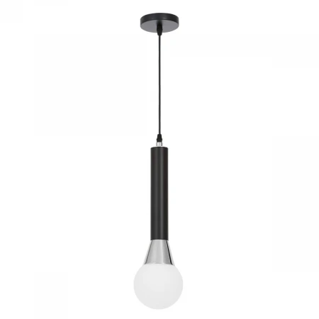 Подвесной светильник Lumina Deco Folino LDP 7012-1B BK+CHR