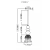Подвесной светильник Moderli Glassy V10905-P