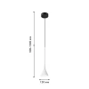 Подвесной светодиодный светильник Favourite Klokken 4407-1P Подвесной светодиодный светильник Favourite Klokken 4407-1P