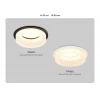 Встраиваемый светильник Ambrella light Techno Spot Acrylic Frost TN1303