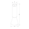 Светодиодный спот Elektrostandard Piks 25107/LED a066493