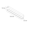 Трековый светодиодный светильник Arte Lamp Rapid A1153PL-1BK Трековый светодиодный светильник Arte Lamp Rapid A1153PL-1BK