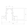 Коннектор L-образный Elektrostandard Slim Magnetic 85212/00 a067500