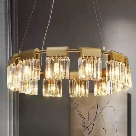 Люстра подвесная Alfa Light F3224-10 D800*H200 E14