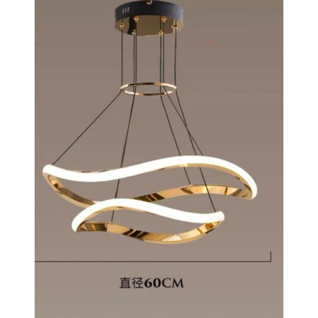 Люстра подвесная Alfa Light F3224-117 D600*H250 LED64W