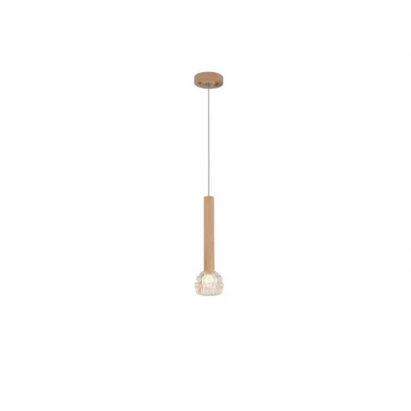 Светильник подвесной Alfa Light F3524-14 Wood+Clean E27*1