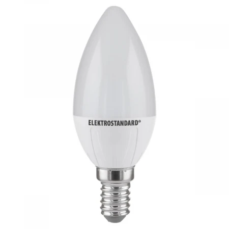 Лампа светодиодная Elektrostandard E14 8W 6500K матовая a048991