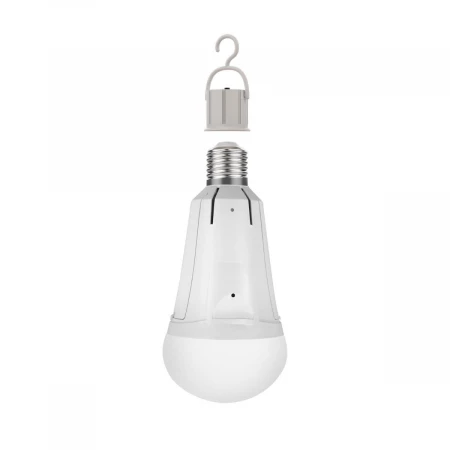 Лампа светодиодная аккумуляторная Gauss E27 12W 4100K матовая 102002212