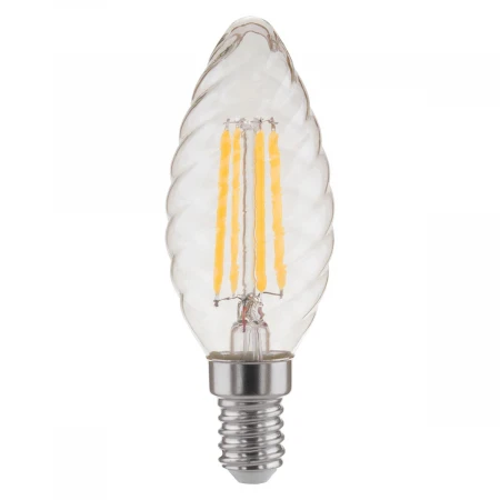 Лампа светодиодная филаментная Elektrostandard E14 7W 4200K прозрачная a049136