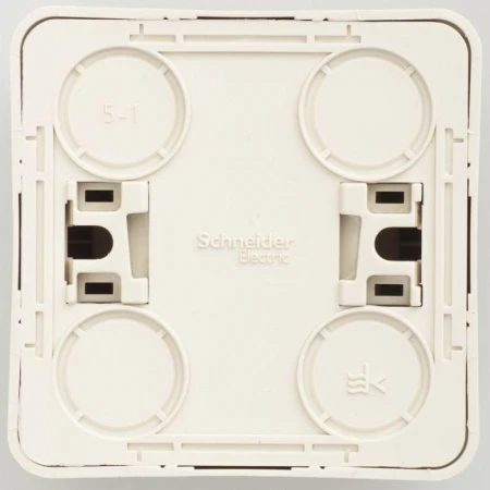 Розетка 2К+З Systeme Electric Этюд 16A 250V кремовая PA16-003K