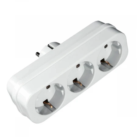 Разветвитель сетевой Uniel 3гн с/з Стандарт S-GES3-16P 06706