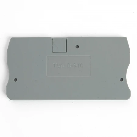 LD560-1-100 Торцевая заглушка для ЗНИ LD552 10 мм²  (JXB ST 10), серый STEKKER
