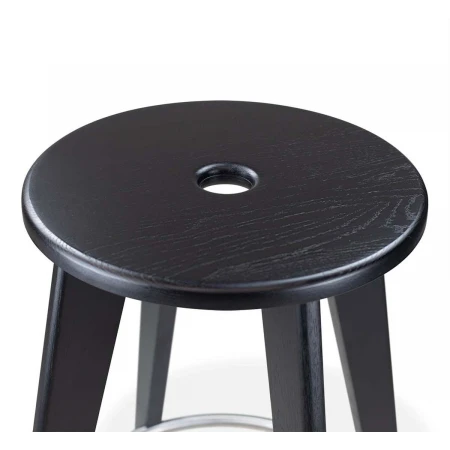 Барный стул Sheffilton SHT-S146 черный/нерж 8988092301