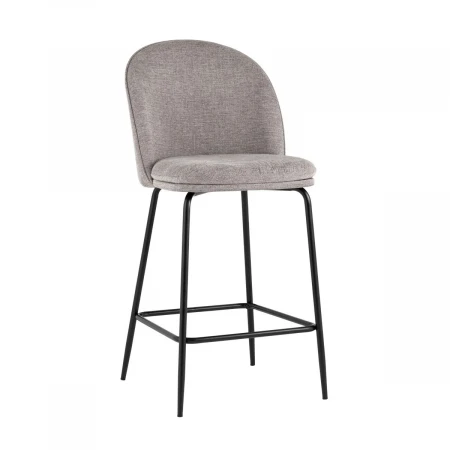Полубарный стул Stool Group Echo counter chair light grey УТ000038596