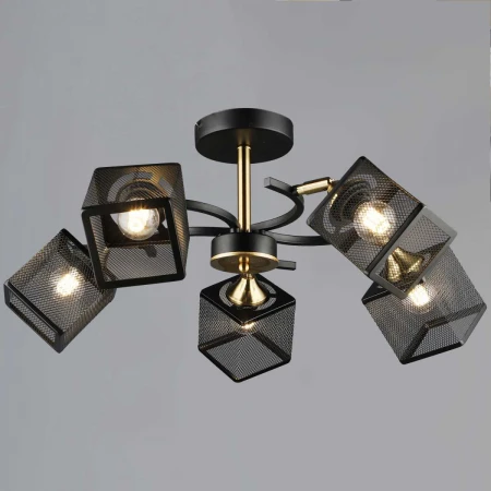 Люстра Reluce 60660-0.3-05 BK+COP