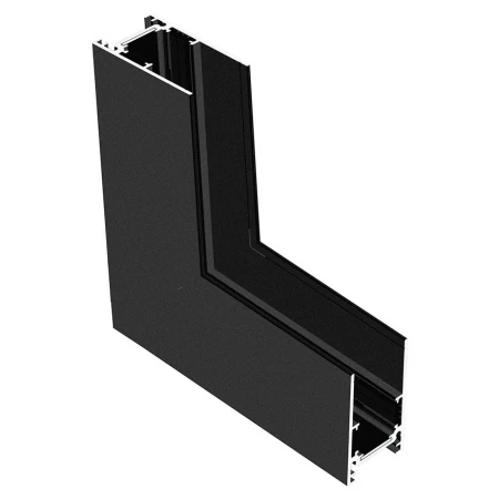 Коннектор внутренний угловой Hesby Lighting ElDeko для накладного шинопровода, чёрный HSBL_0054