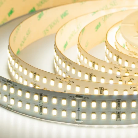 Лента светодиодная ELFLED LX170, 320/м (2835), 24В, 40Вт/м, 3м, 2ряда, белый нейтральный 4000-4500К ELFLED-24320-LX170/2-nw