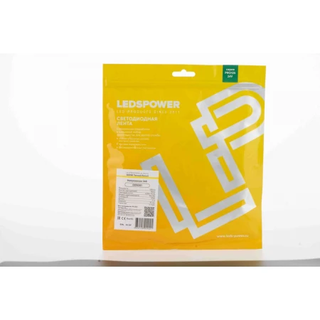 Светодиодная лента LEDS POWER 2835 192/м (18Вт/м) 24В теплая, серия ПРО125 009001