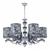 Подвесная люстра Arte Milano Florentia-4957 304957/6 Bk/Ni