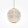 Подвесная светодиодная люстра Maytoni Sapphire MOD293PL-L140BS3K