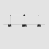 Подвесная люстра Denkirs Orbit DK4063-BK