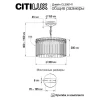 Люстра подвесная Citilux Джейн CL306141