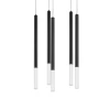L5T747137 Люстра TUBO LED 25W 1250LM 360G ЧЕРНЫЙ 3000K